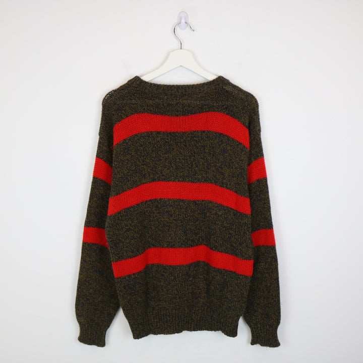 Vintage 80's Lion Knit Sweater - M-NEWLIFE Clothing