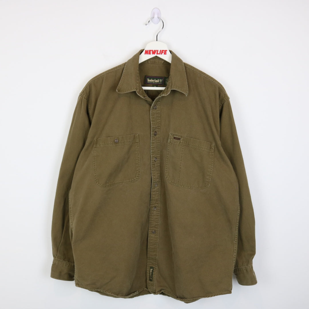 Vintage 90's Timberland Weathergear Button Up - XL-NEWLIFE Clothing