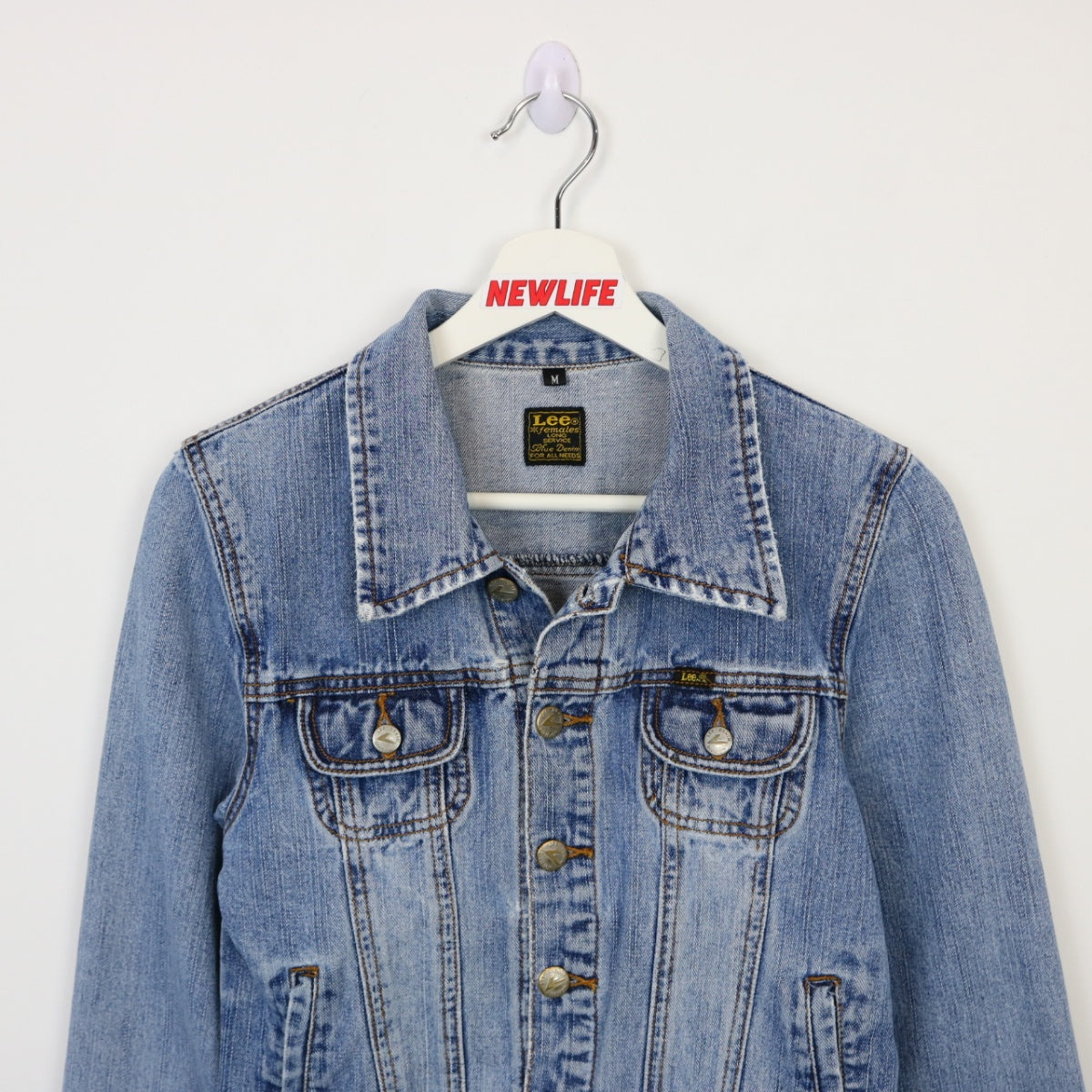 Vintage 80's Lee Denim Jacket - XXS – NEWLIFE