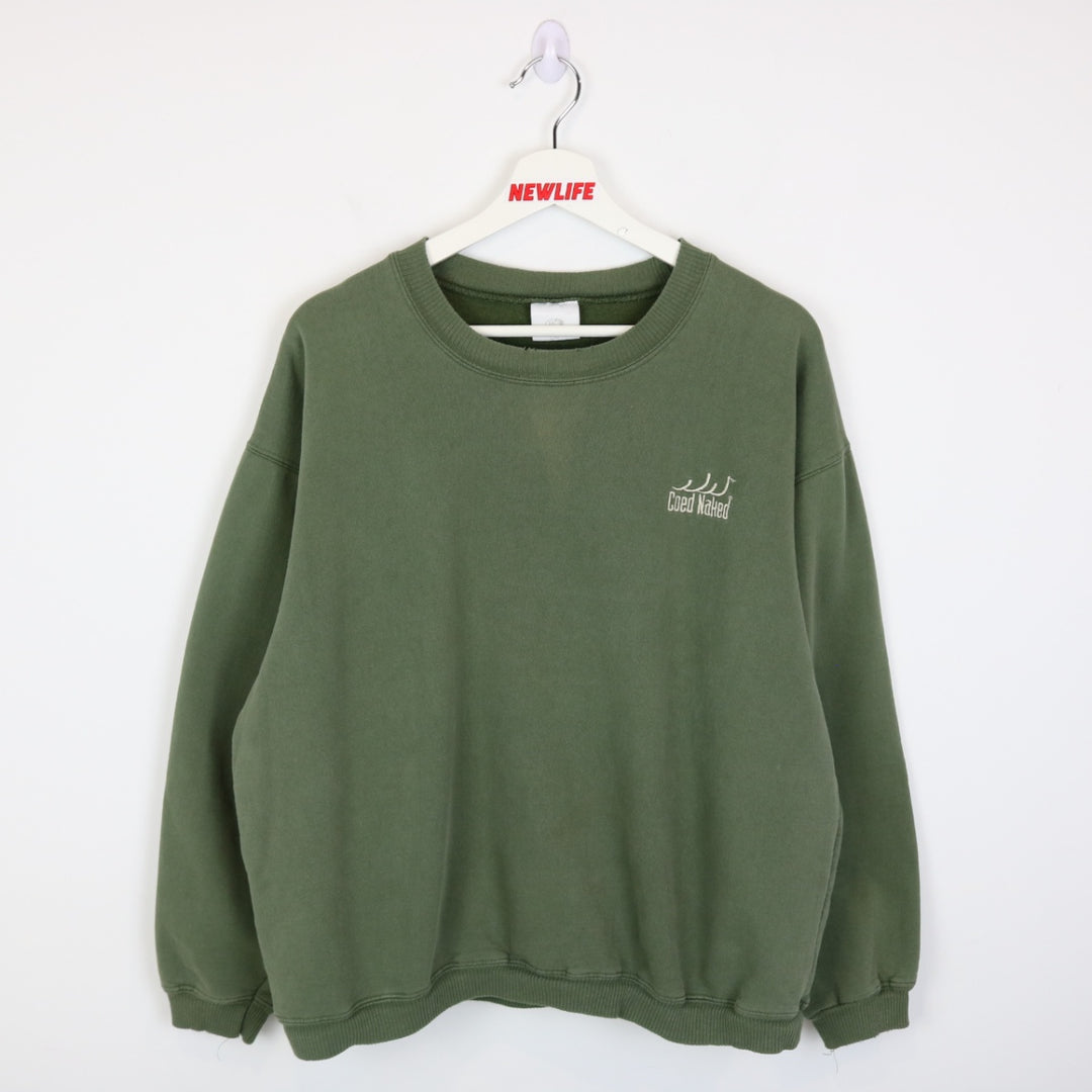 Vintage 90's Coed Naked Sportswear Crewneck - L-NEWLIFE Clothing