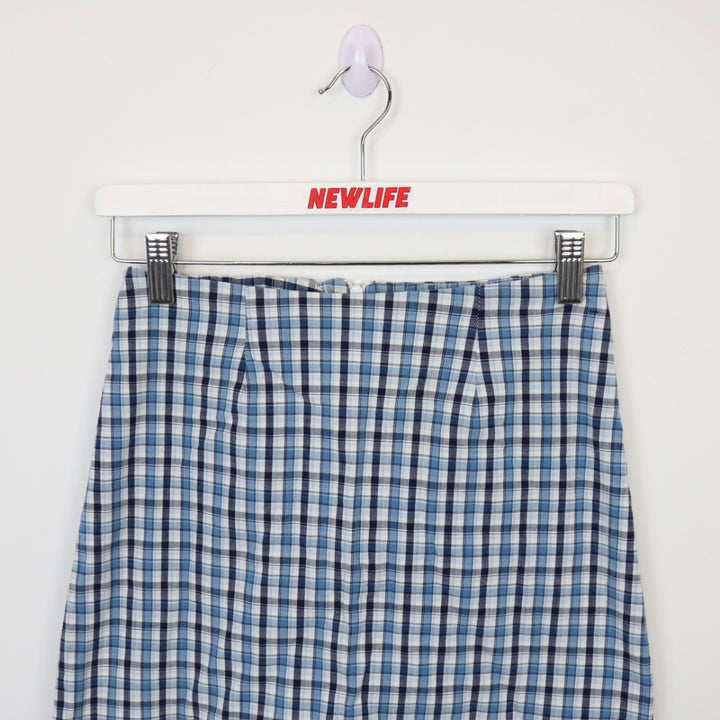 Vintage 90's Plaid Print Skirt - 26"-NEWLIFE Clothing