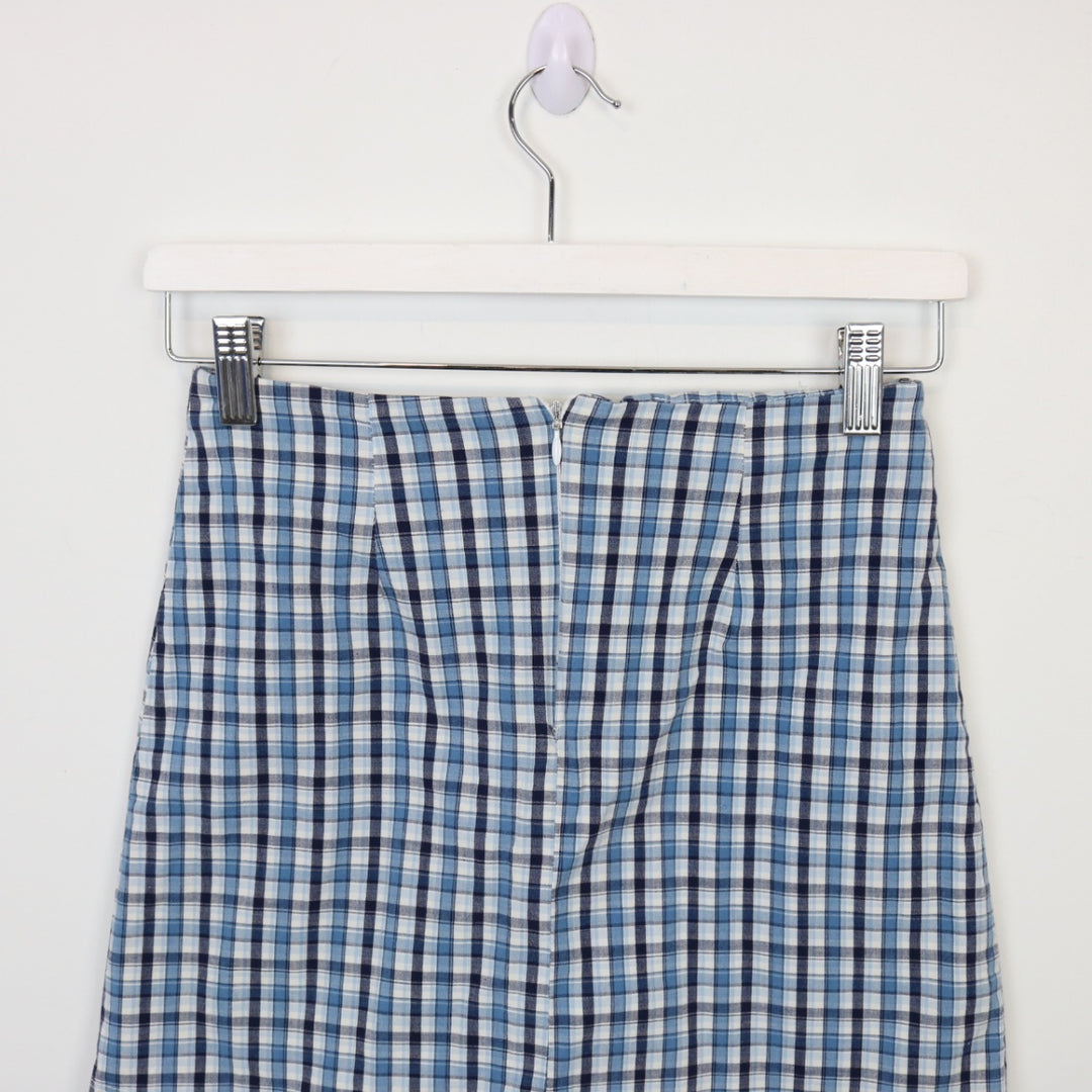 Vintage 90's Plaid Print Skirt - 26"-NEWLIFE Clothing