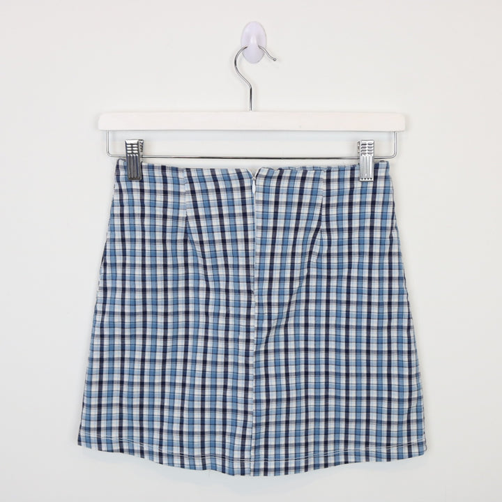 Vintage 90's Plaid Print Skirt - 26"-NEWLIFE Clothing