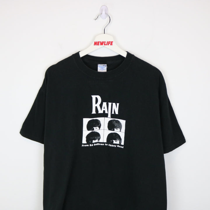 Vintage 00's Rain The Beatles Band Tee - L-NEWLIFE Clothing