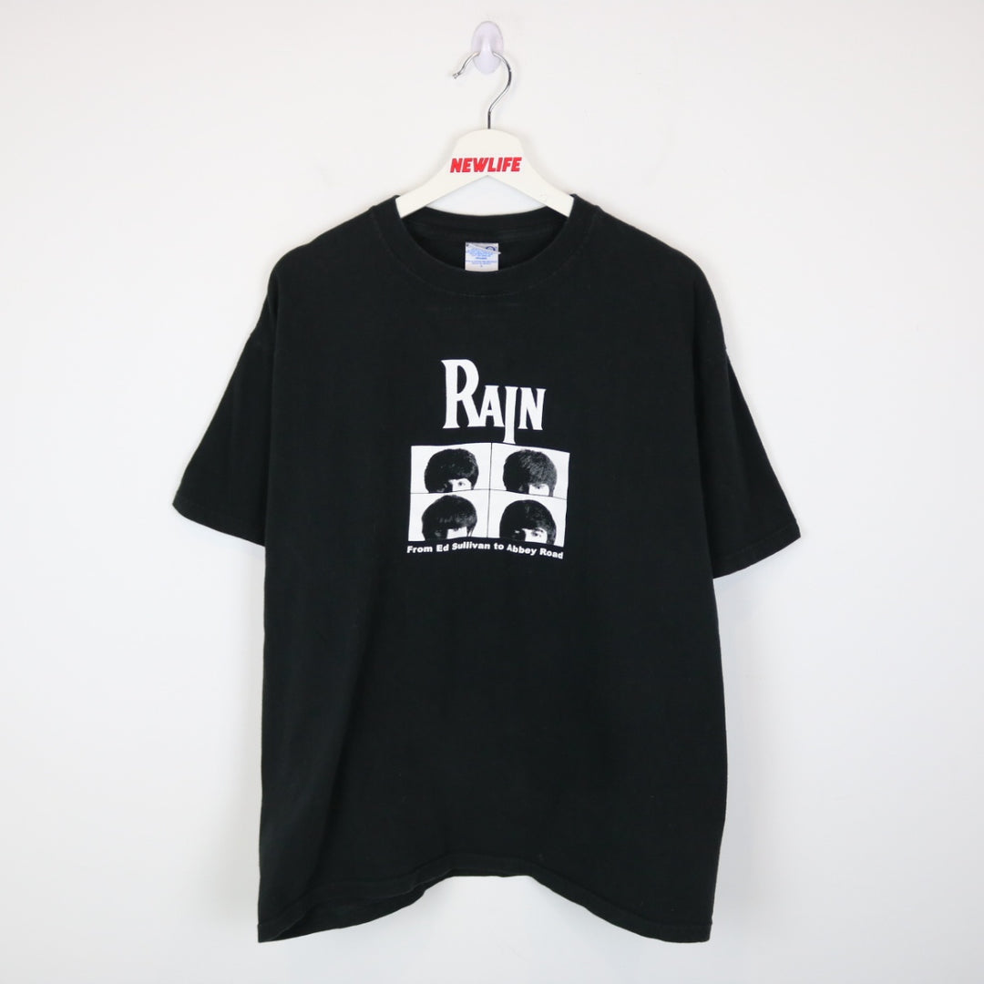 Vintage 00's Rain The Beatles Band Tee - L-NEWLIFE Clothing