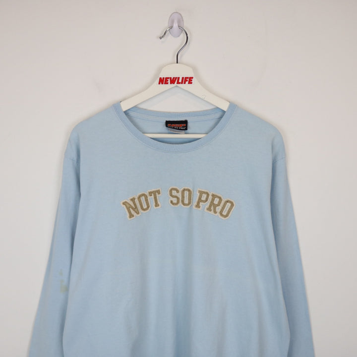 Vintage 00's Not So Pro Long Sleeve Tee - XL-NEWLIFE Clothing