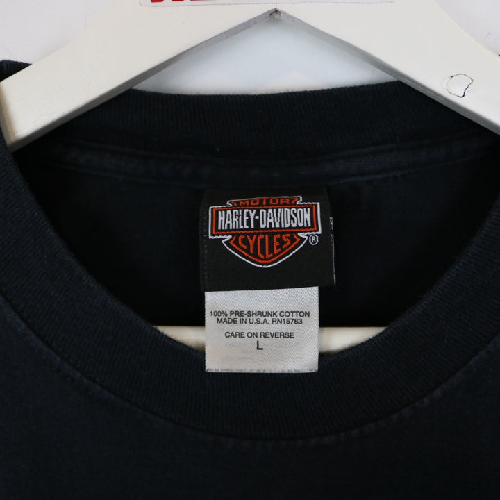 Vintage 2008 Harley Davidson Halifax Nova Scotia Tee - L-NEWLIFE Clothing