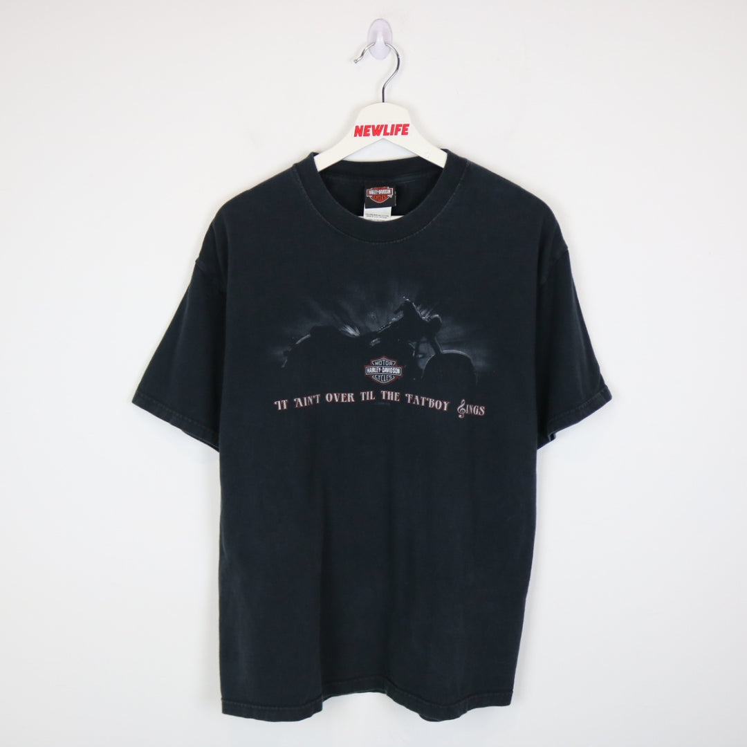 Vintage 2008 Harley Davidson Halifax Nova Scotia Tee - L-NEWLIFE Clothing