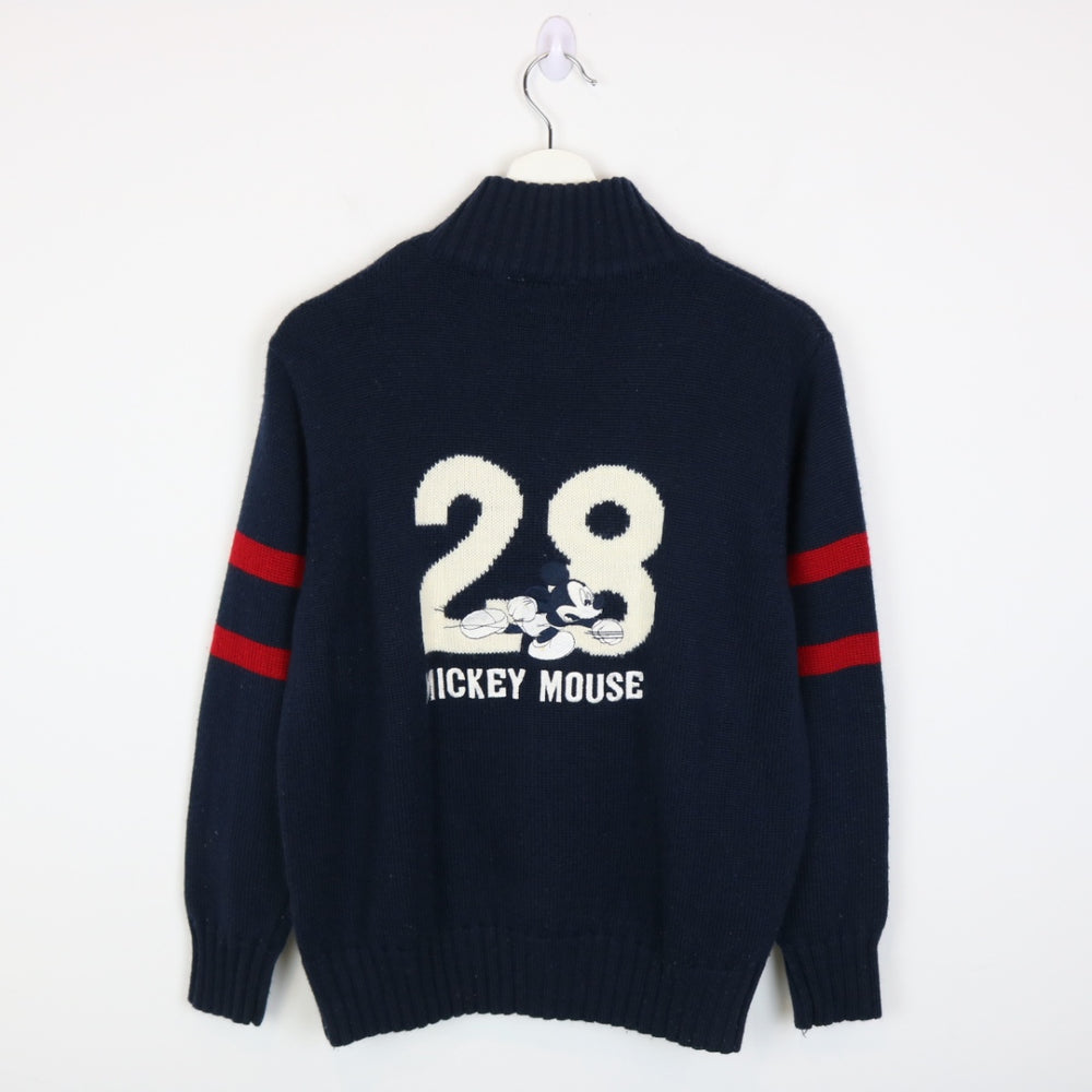 Vintage Disney Mickey Sport Knit Jacket - S-NEWLIFE Clothing