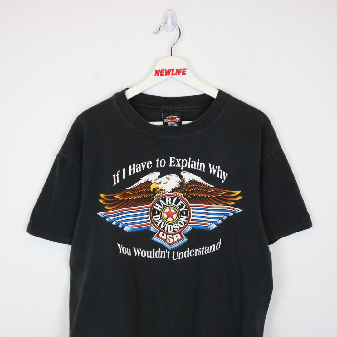 Vintage 1993 Harley Davidson Sturgis Tee - L-NEWLIFE Clothing