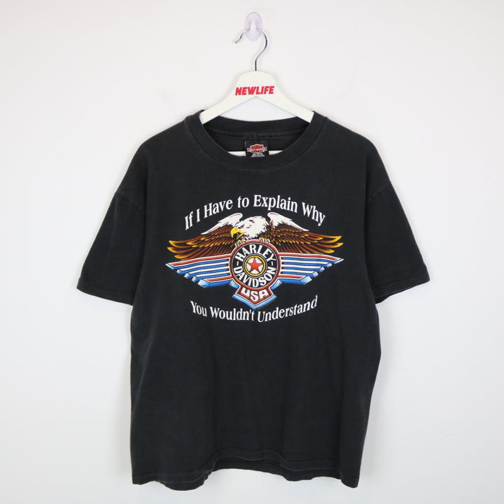 Vintage 1993 Harley Davidson Sturgis Tee - L-NEWLIFE Clothing