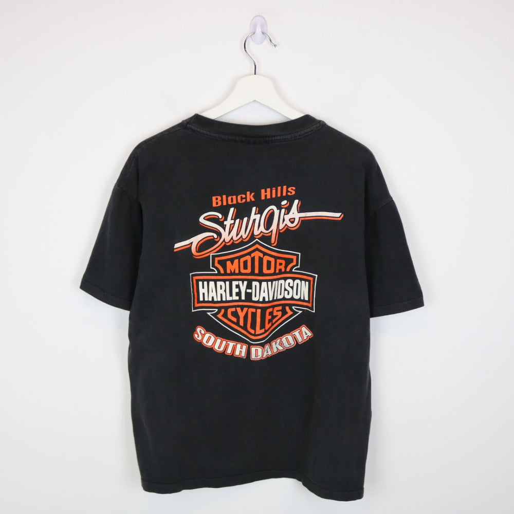 Vintage 1993 Harley Davidson Sturgis Tee - L-NEWLIFE Clothing