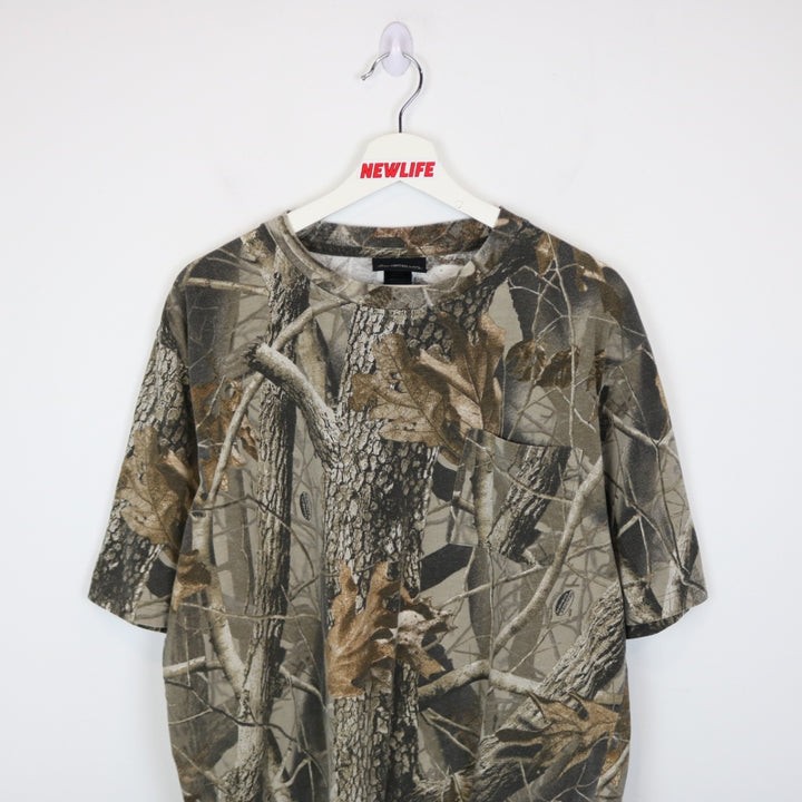 Y2K Real Tree Camo Tee - XL-NEWLIFE Clothing