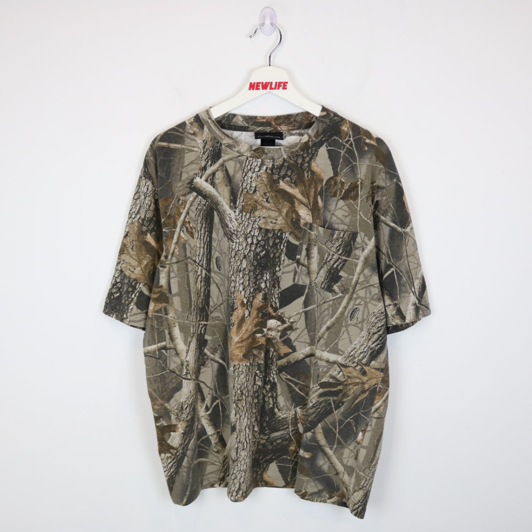 Y2K Real Tree Camo Tee - XL-NEWLIFE Clothing