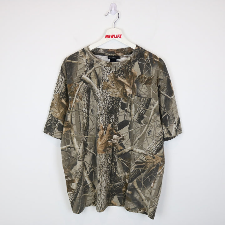 Y2K Real Tree Camo Tee - XL-NEWLIFE Clothing