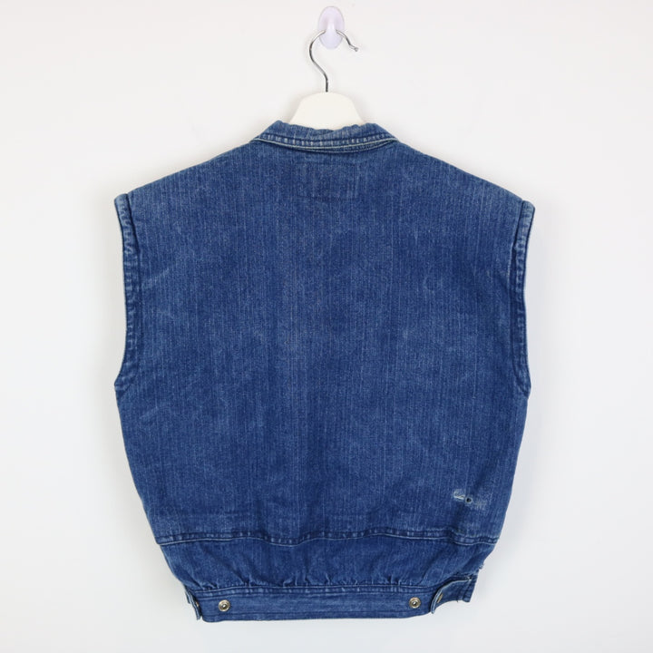 Vintage 80's Generra Denim Vest - S-NEWLIFE Clothing