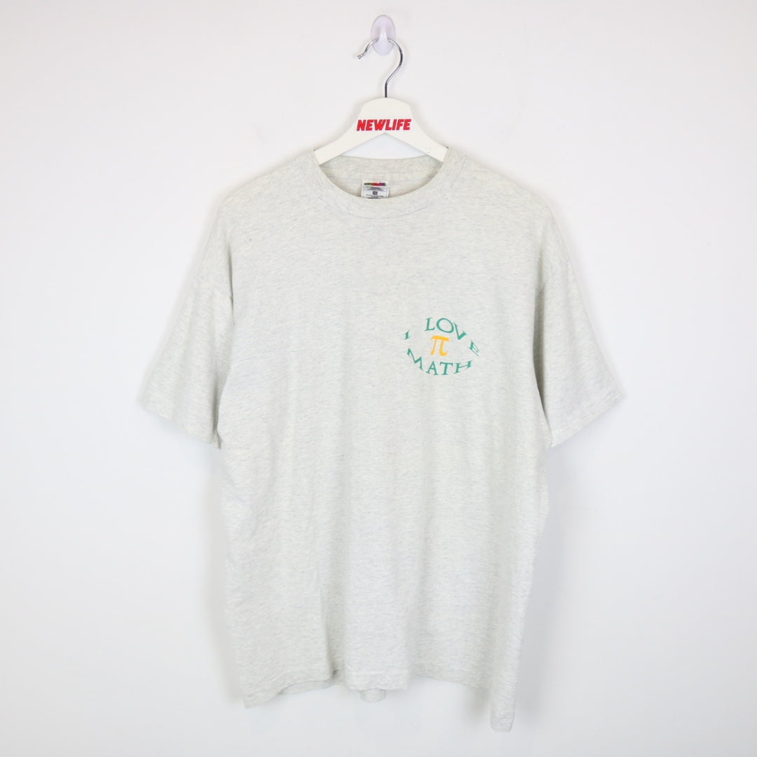 Vintage 90's I Love Math Tee - L-NEWLIFE Clothing