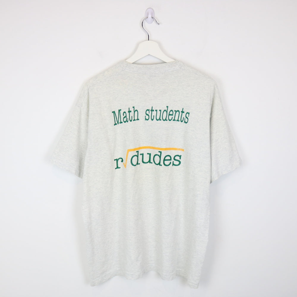 Vintage 90's I Love Math Tee - L-NEWLIFE Clothing