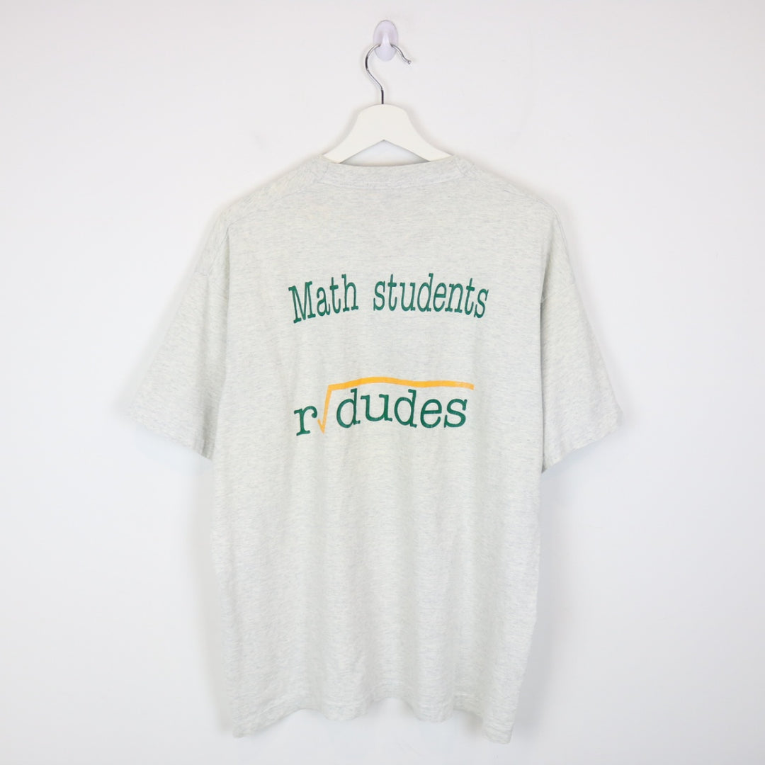 Vintage 90's I Love Math Tee - L-NEWLIFE Clothing
