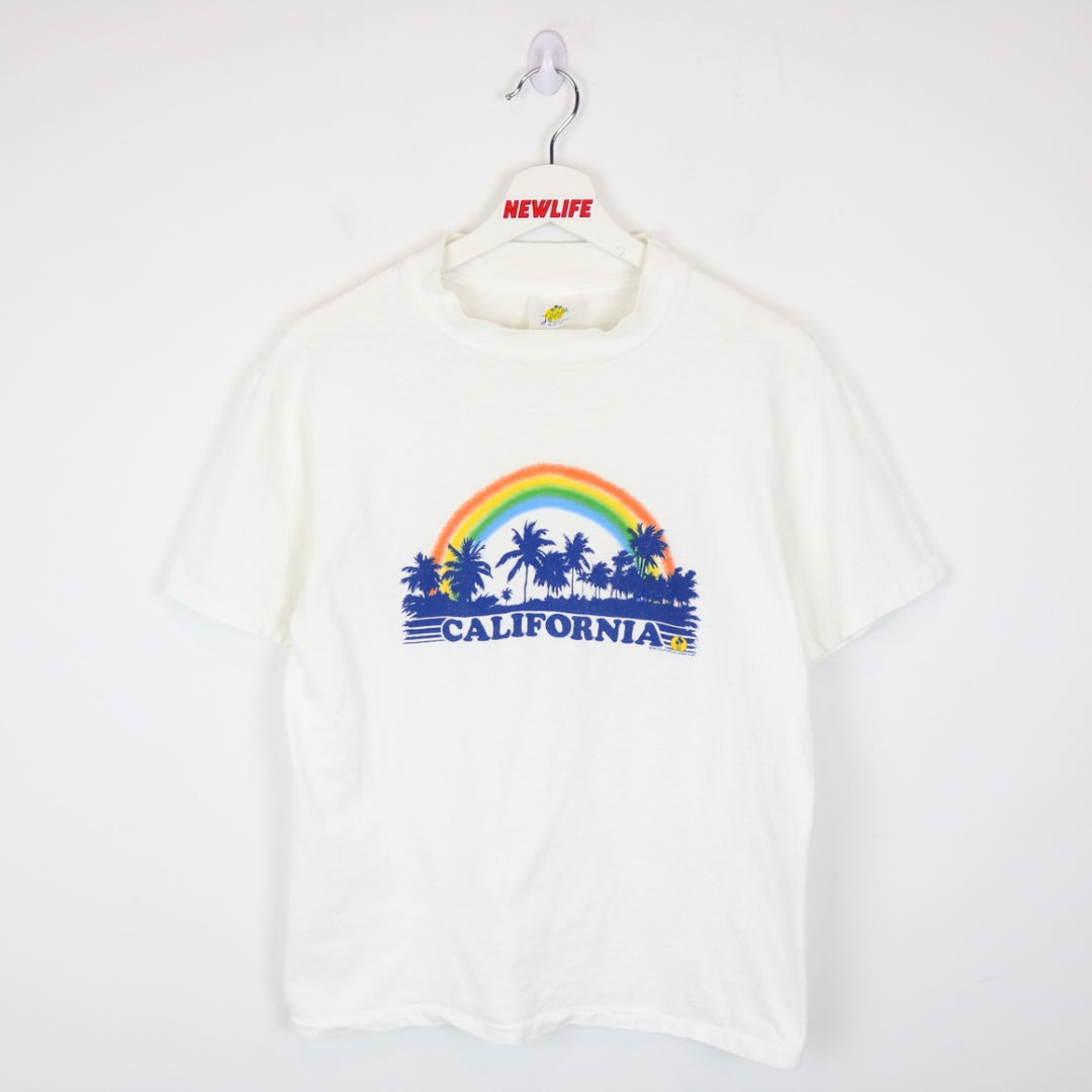 Vintage 1980 California Rainbow Tee - M-NEWLIFE Clothing