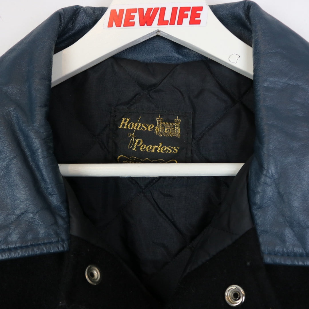 Vintage 80's CN Rail Varsity Jacket - M-NEWLIFE Clothing