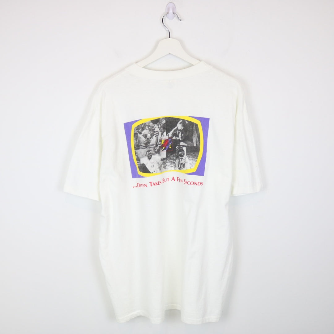 Vintage 90's An Image Remembered TV Tee - XL-NEWLIFE Clothing
