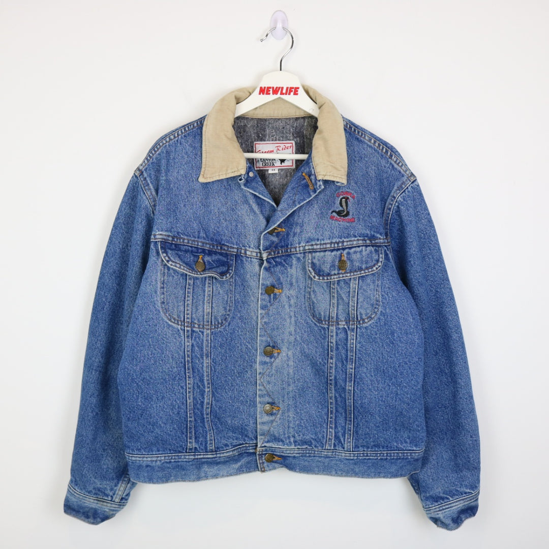 Vintage 90's Storm Rider Blanket Lined Denim Jacket - L-NEWLIFE Clothing