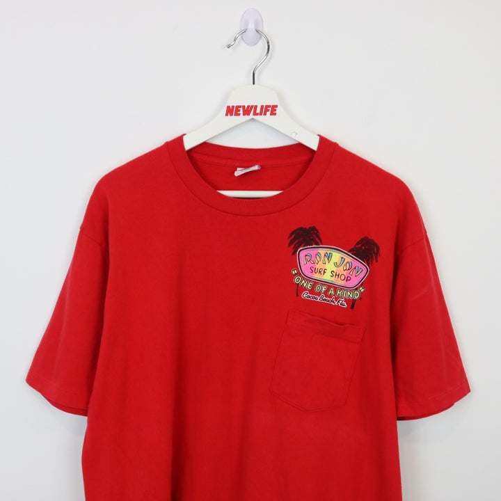 Vintage 90's Ron Jon Surf Shop Tee - L-NEWLIFE Clothing