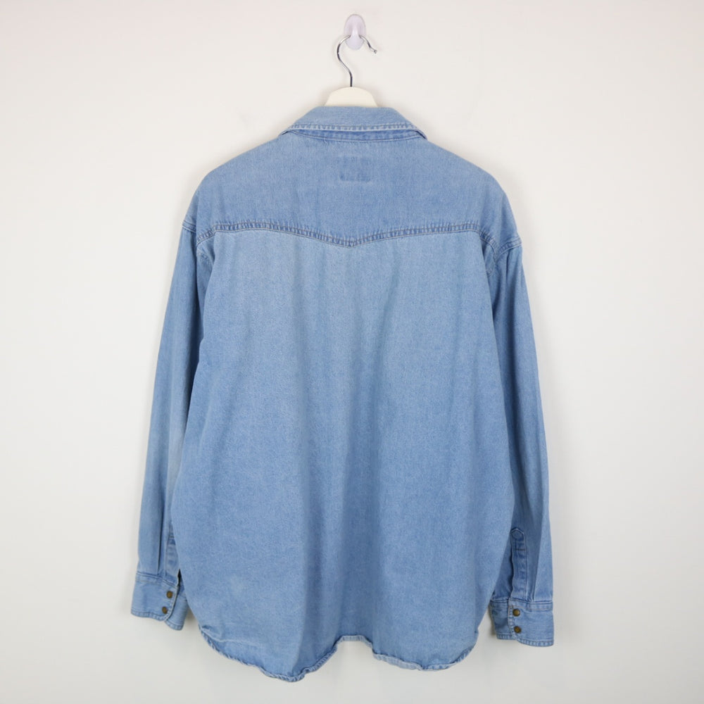 Vintage 00's Dickies Denim Work Button Up - XL/XXL-NEWLIFE Clothing