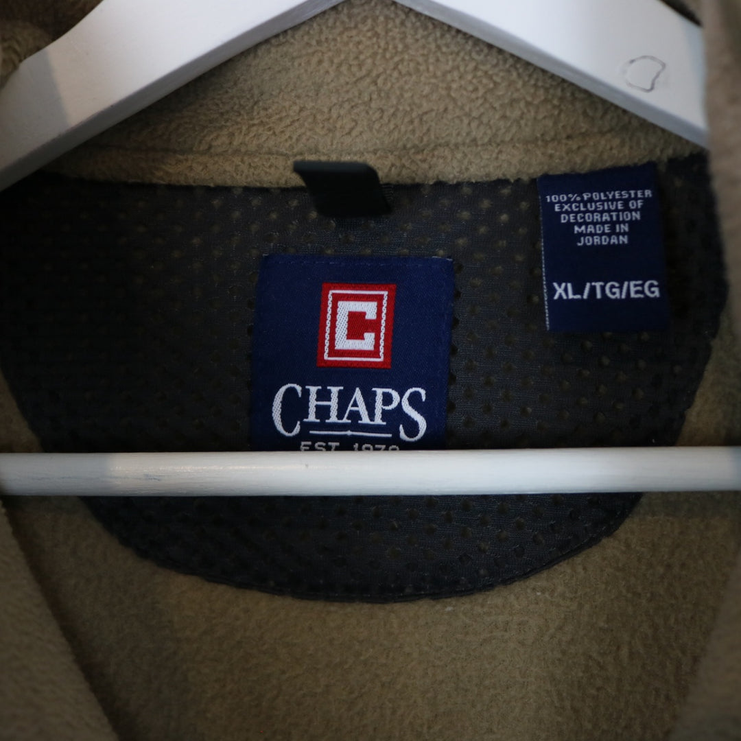 Vintage 00's Chaps Fleece Jacket - XL-NEWLIFE Clothing