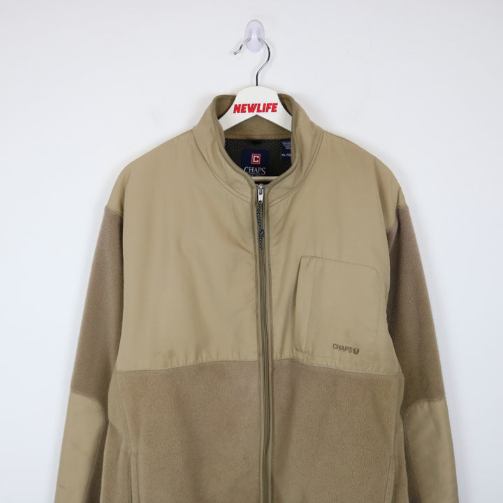 Vintage 00's Chaps Fleece Jacket - XL-NEWLIFE Clothing