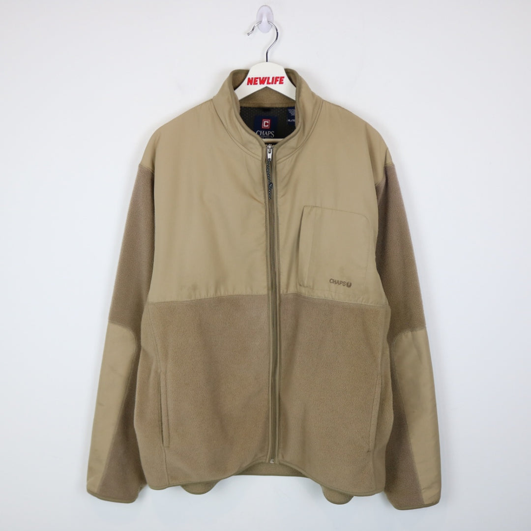 Vintage 00's Chaps Fleece Jacket - XL-NEWLIFE Clothing