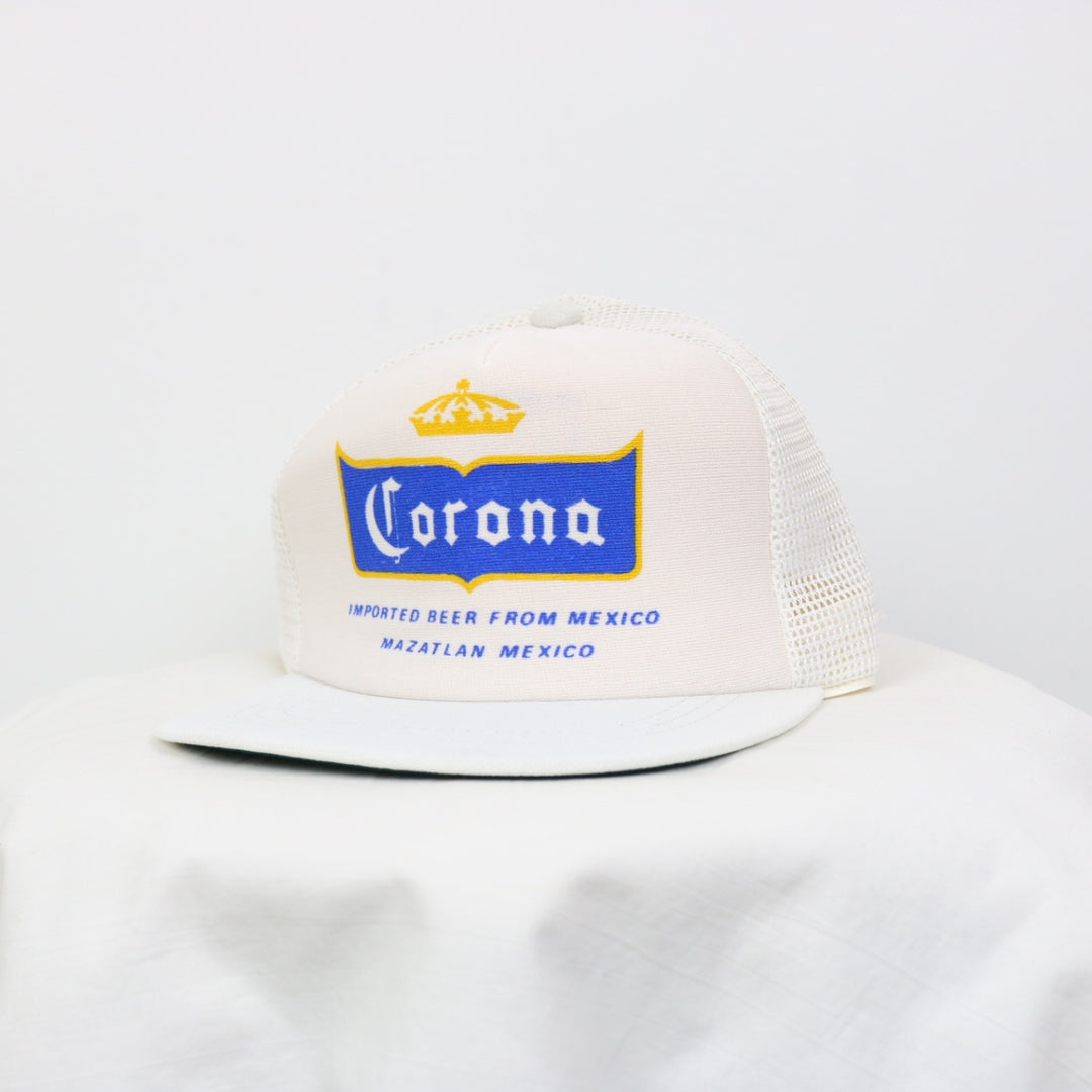 Vintage 80's Corona Beer Trucker Hat - OS-NEWLIFE Clothing