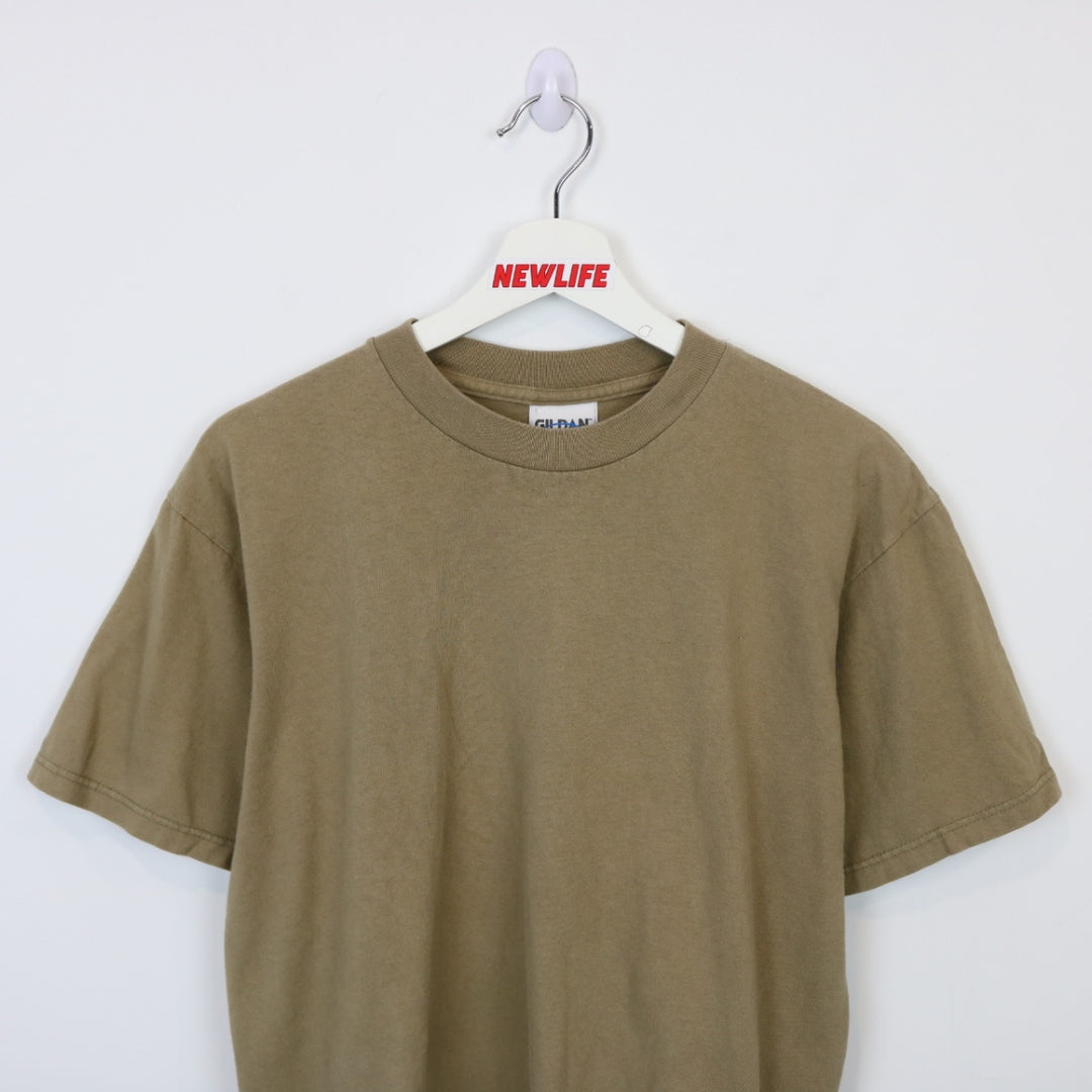 Vintage 90's Gildan Blank Tee - M-NEWLIFE Clothing