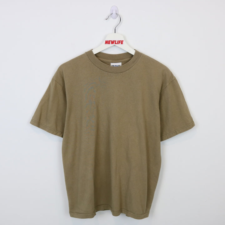 Vintage 90's Gildan Blank Tee - M-NEWLIFE Clothing