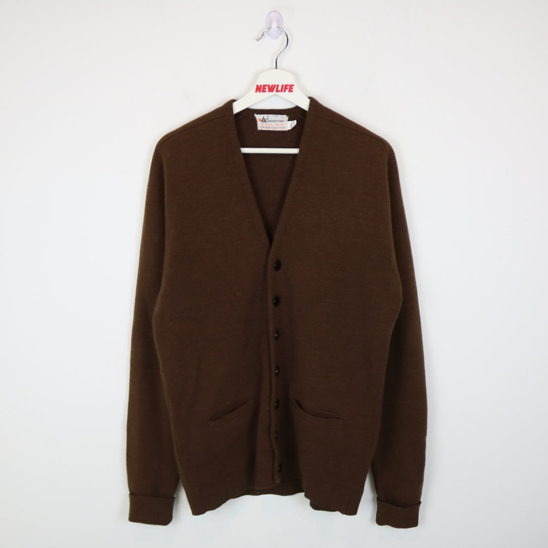 Vintage 80's Warren Knit Cardigan Sweater - S-NEWLIFE Clothing
