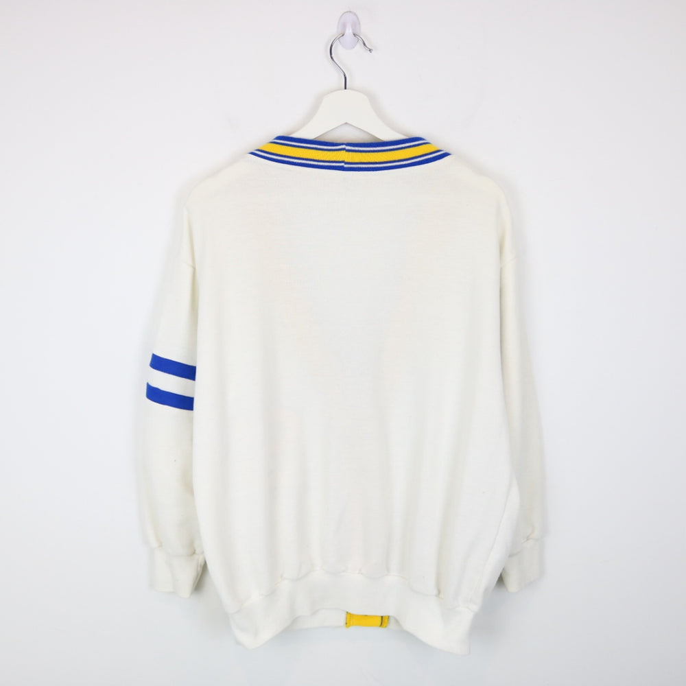 Vintage 80's Sport Sportivo Cardigan Sweater - M-NEWLIFE Clothing