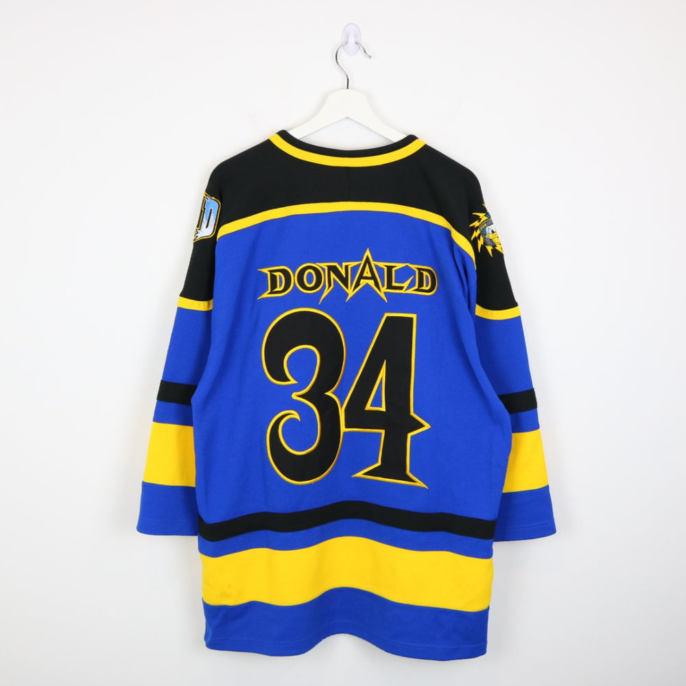 Vintage 00's Disney Donald's Destroyers Hockey jersey - M-NEWLIFE Clothing