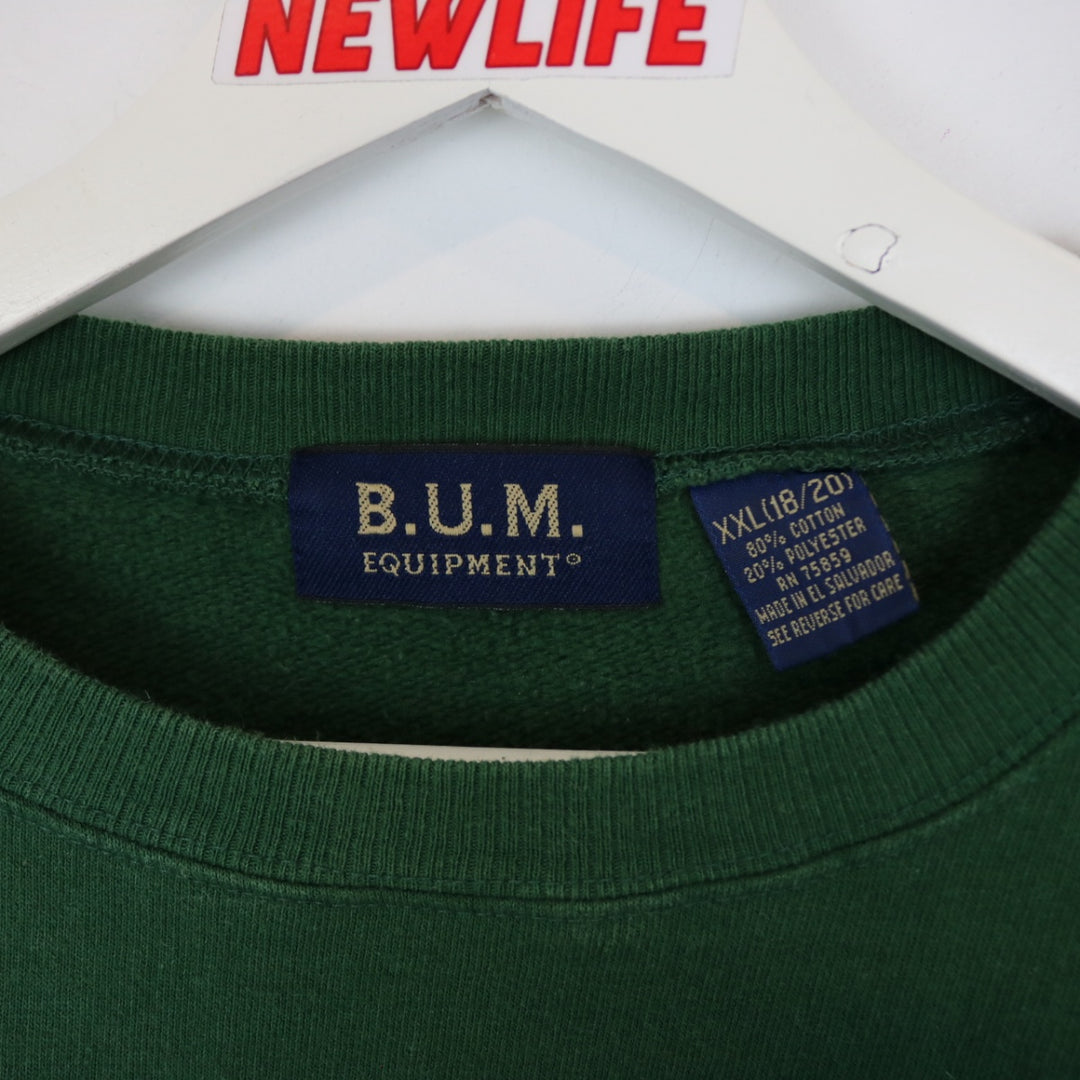 Vintage 90's BUM Equipment Crewneck - M-NEWLIFE Clothing