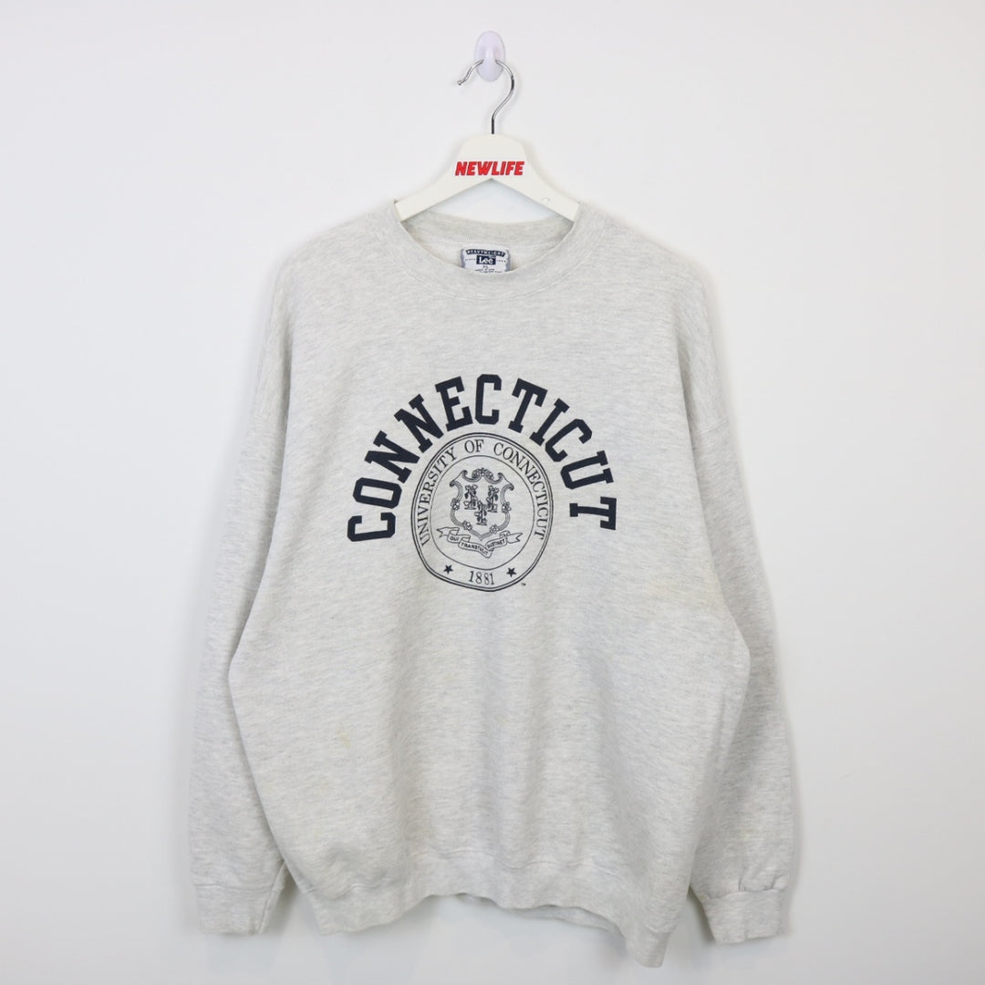 Vintage 90's University of Connecticut Crewneck - XL-NEWLIFE Clothing