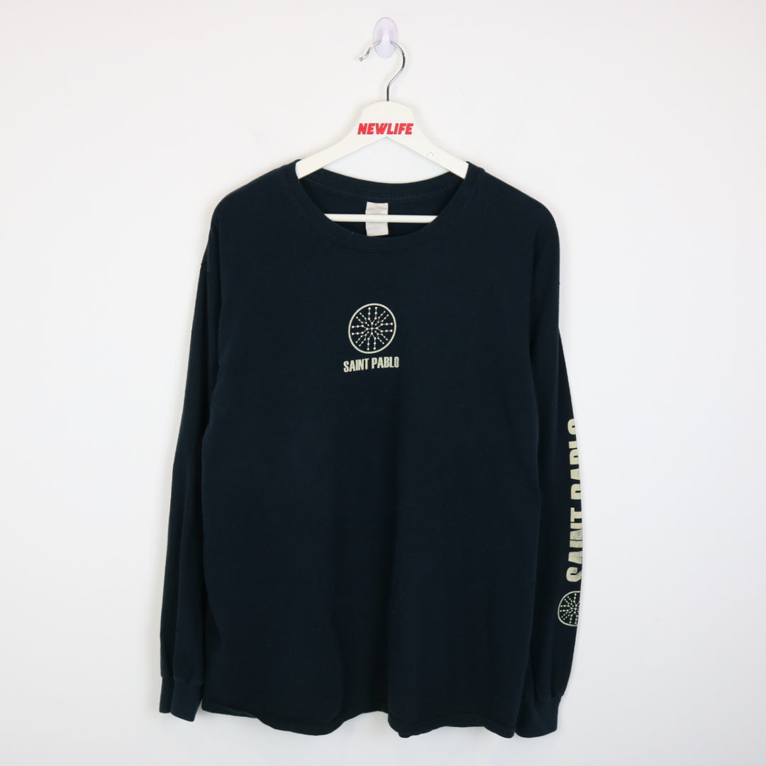 Saint Pablo Kanye West Tour Long Sleeve Tee - L-NEWLIFE Clothing