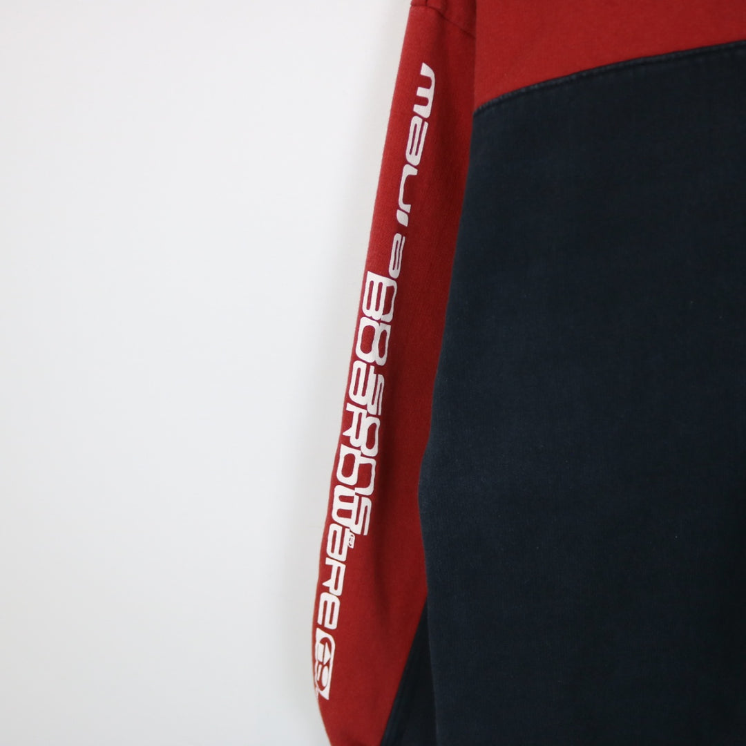 Vintage 1997 Maui and Sons Snowboarding Crewneck - M-NEWLIFE Clothing