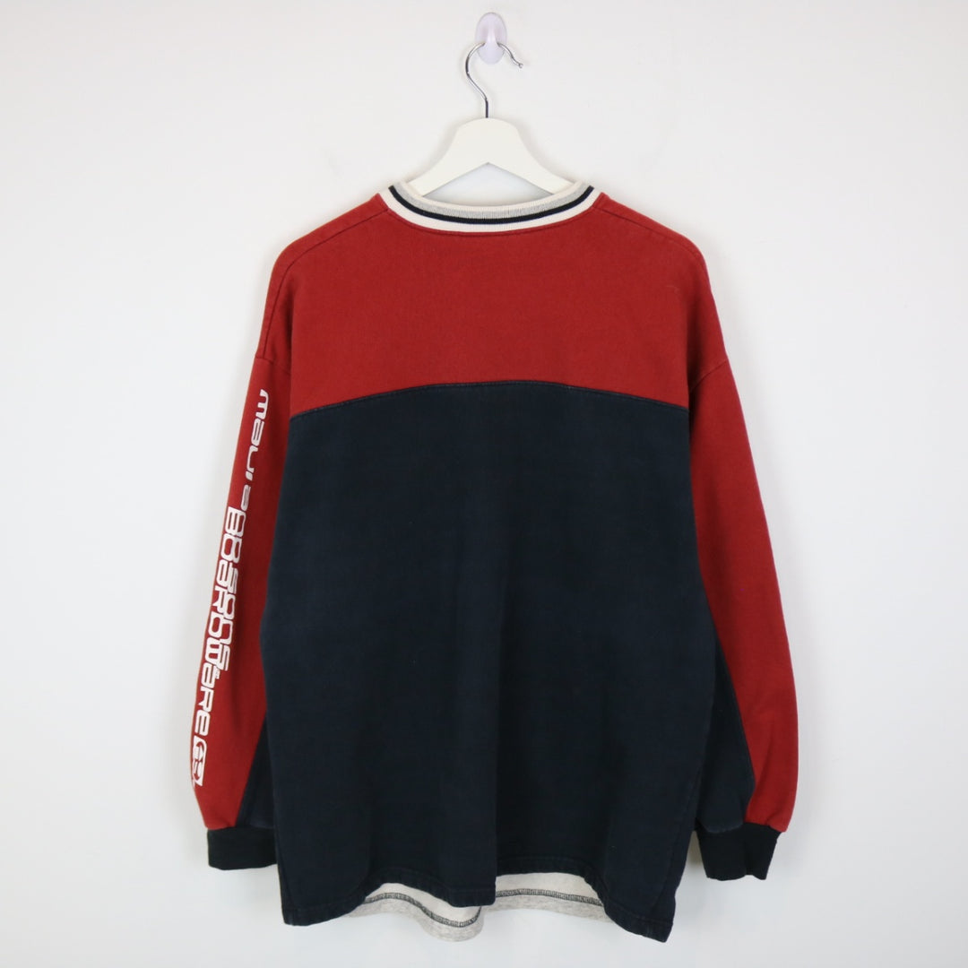 Vintage 1997 Maui and Sons Snowboarding Crewneck - M-NEWLIFE Clothing