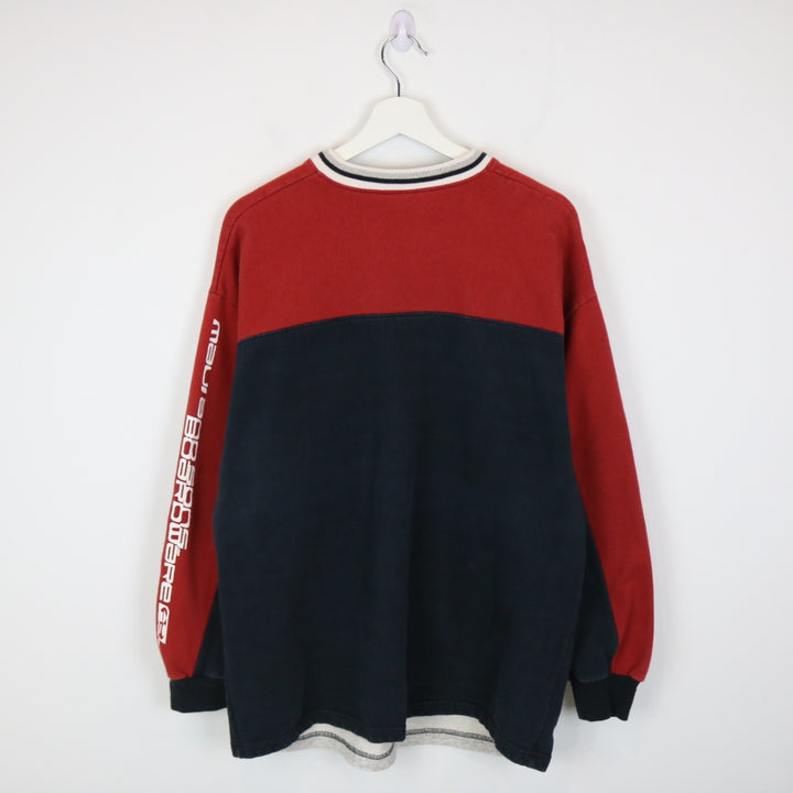 Vintage 1997 Maui and Sons Snowboarding Crewneck - M-NEWLIFE Clothing