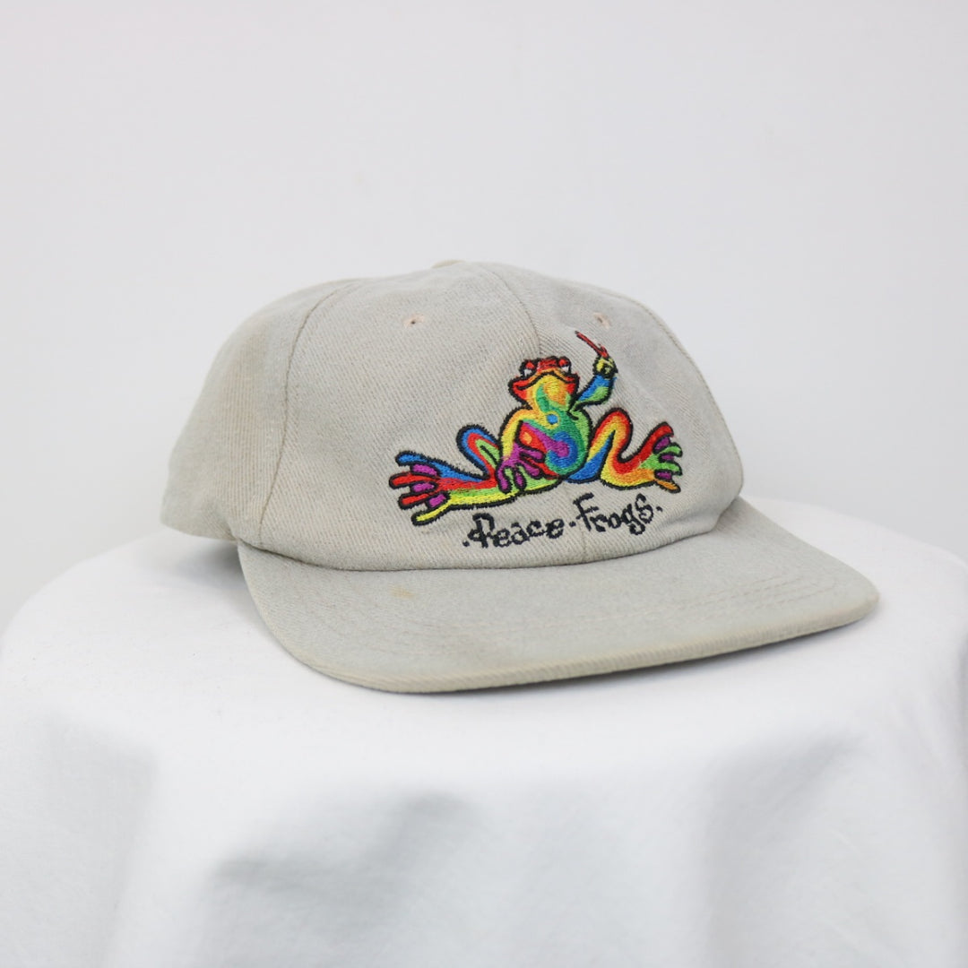 Vintage 90's Peace Frogs Hat - OS-NEWLIFE Clothing