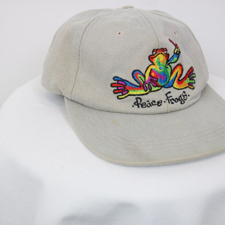 Vintage 90's Peace Frogs Hat - OS-NEWLIFE Clothing