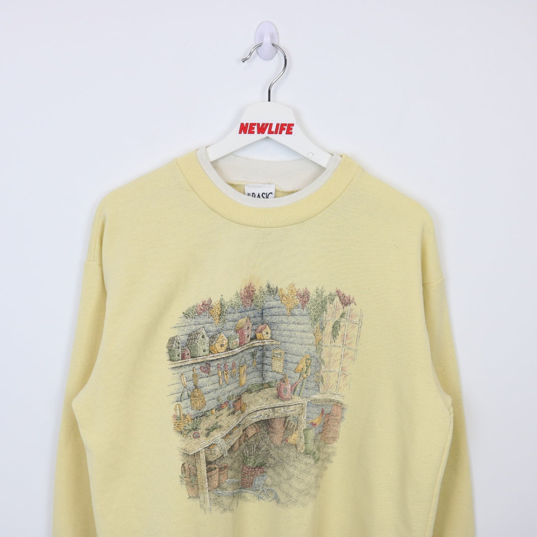 Vintage 90's Garden Shed Crewneck - M-NEWLIFE Clothing