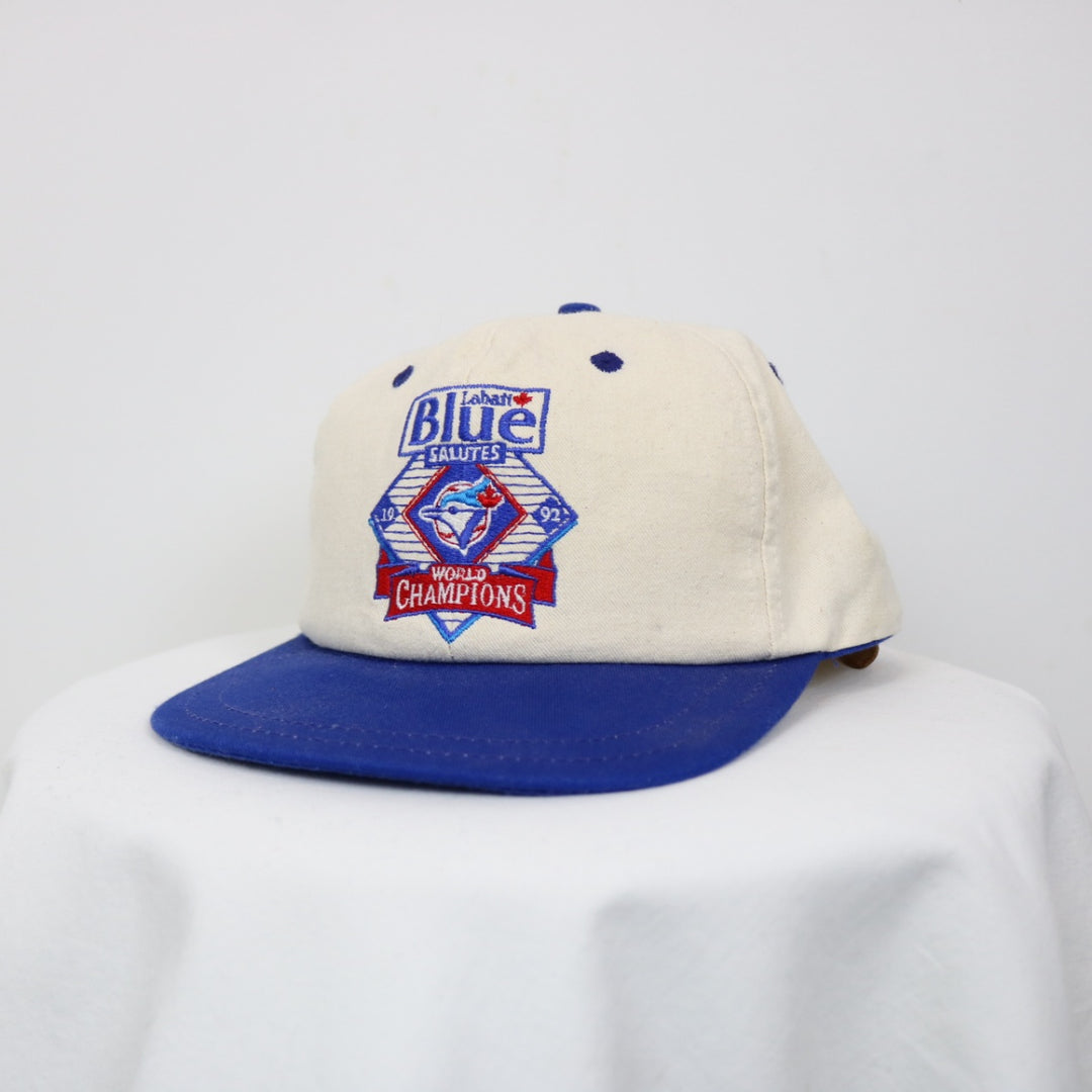 Vintage 1992 Toronto Blue Jays World Champions Hat - OS-NEWLIFE Clothing