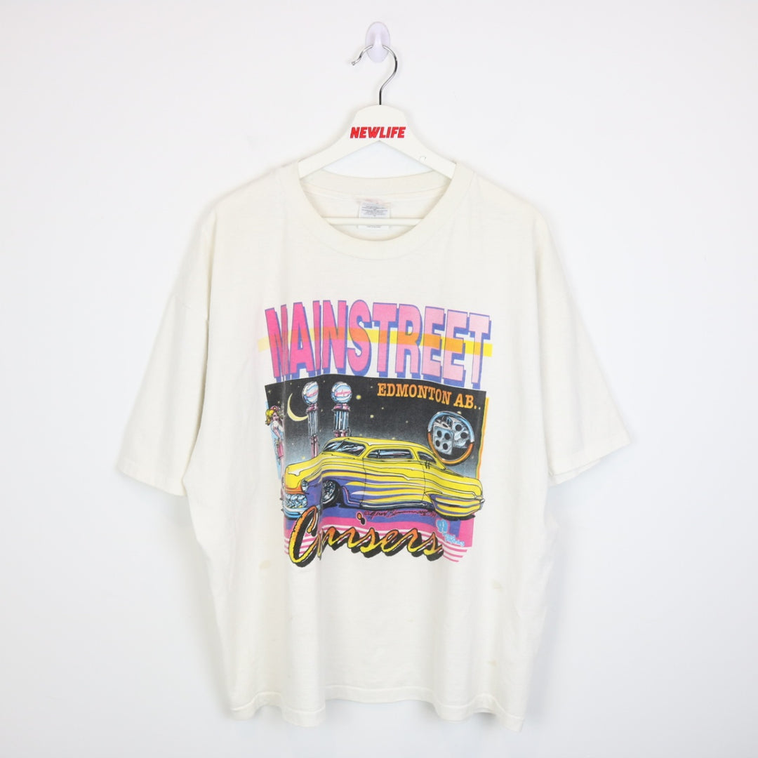 Vintage 1994 Main Street Cruisers Car Tee - XL-NEWLIFE Clothing