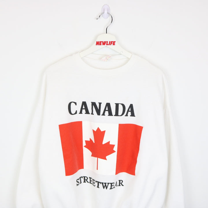 Vintage 80's Canada Streetwear Crewneck - XL-NEWLIFE Clothing